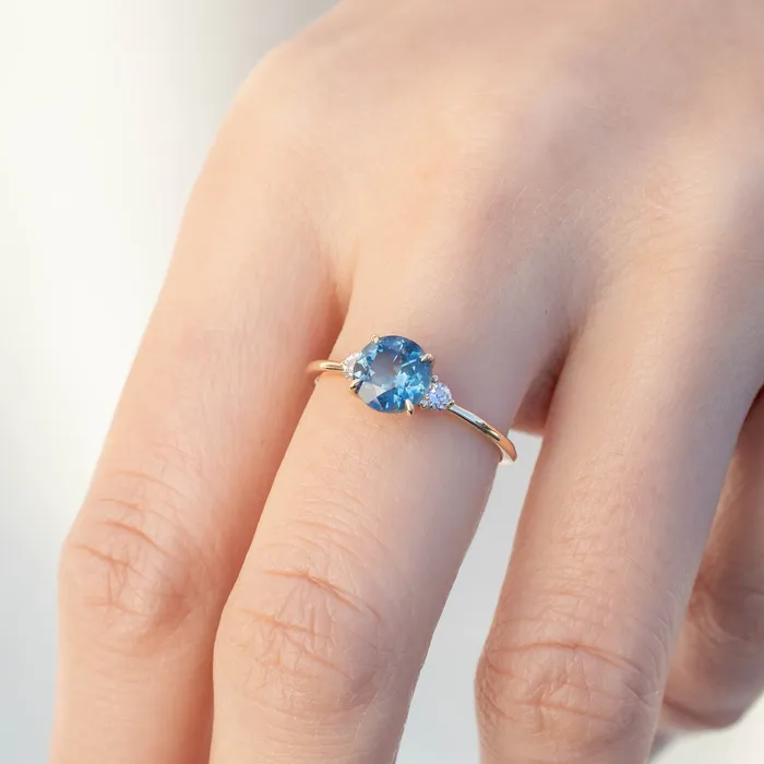 Envero Jewelry Rings Emilie Ring 152ct Blue Montana Sapphire One of a kind Envero Jewelry Rings Emilie Ring 152ct Blue Montana Sapphire One of a kind