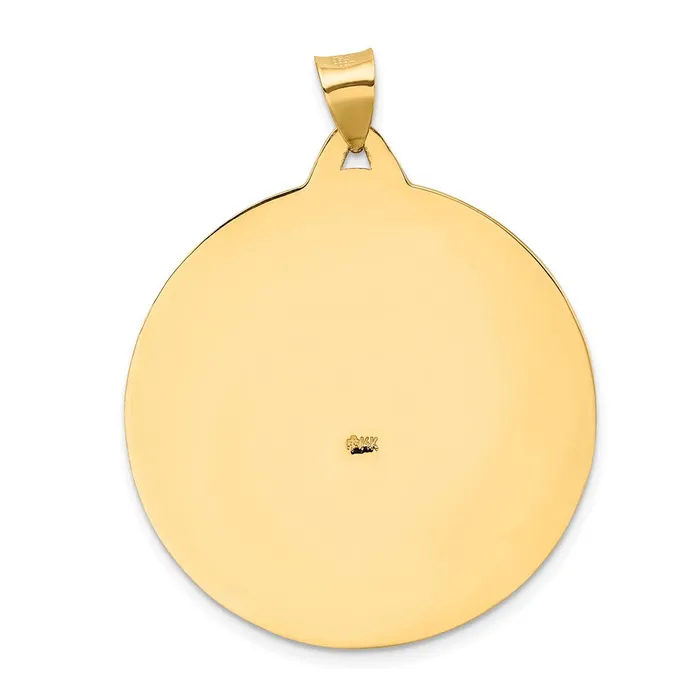 14k Yellow Gold Saint Christopher Medal Pendant Goldia PreStyled Sets