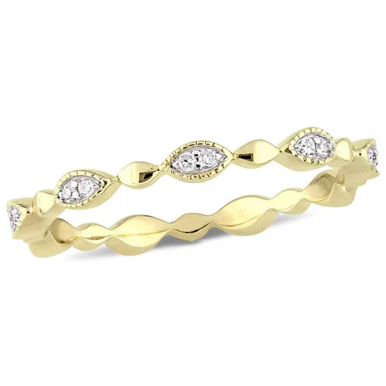 Rings JMS always Original Amour 10K Yellow Gold 110 CT TDW Diamond Eternity Ring Rings JMS always Original Amour 10K Yellow Gold 110 CT TDW Diamond Eternity Ring
