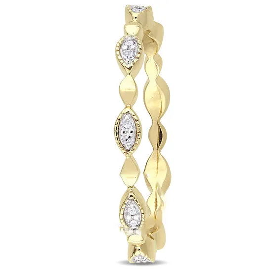 Rings JMS always Original Amour 10K Yellow Gold 110 CT TDW Diamond Eternity Ring Rings JMS always Original Amour 10K Yellow Gold 110 CT TDW Diamond Eternity Ring