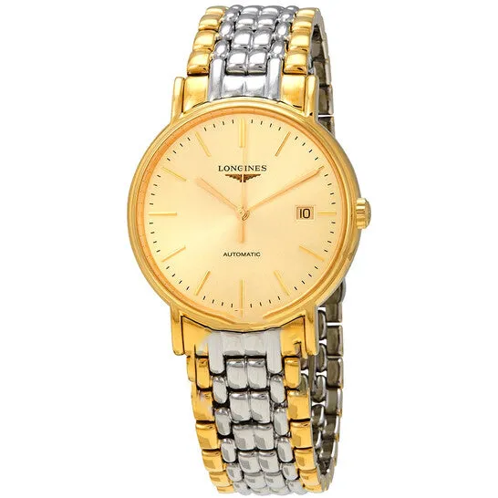 Rings JMS always Original Longines Presence Champagne Dial Mens Two Tone Watch L49212327 Rings JMS always Original Longines Presence Champagne Dial Mens Two Tone Watch L49212327