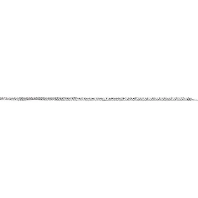 Bracelets TreasureFineJewelers 14K White 3 910 CTW Diamond Line 7 14 Bracelet