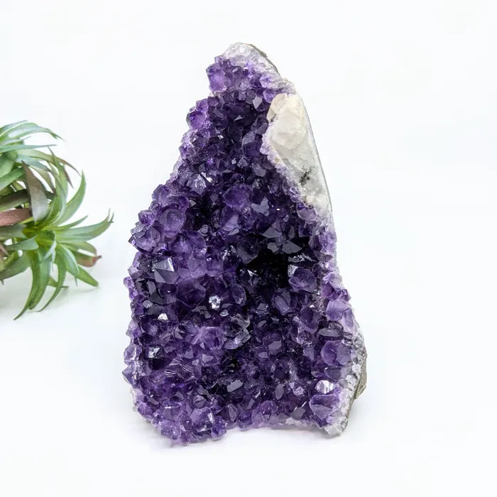 Rings Amethyst 46 Cut Base Geode LV6662 Bliss Crystals